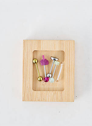 Piercing fermeture fermoir à vis or TATA GISELE femme