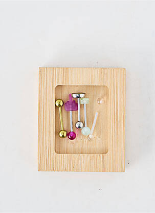 Piercing fermeture fermoir à vis or TATA GISELE femme