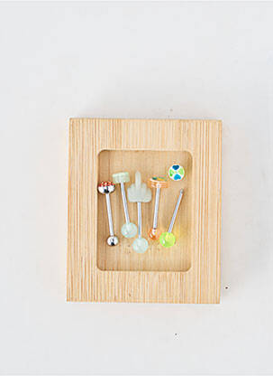 Piercing fermeture fermoir à vis argent TATA GISELE femme