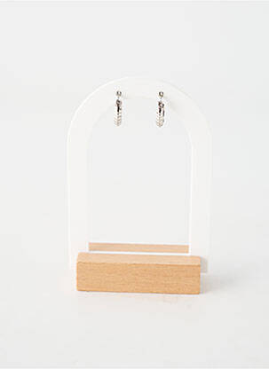 Boucles d’oreilles argent TATA GISELE femme