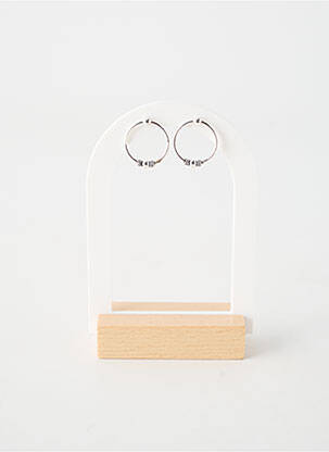 Boucles d’oreilles argent TATA GISELE femme