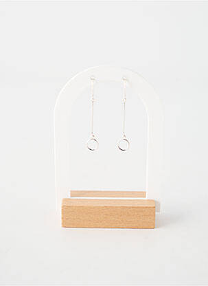 Boucles d’oreilles argent TATA GISELE femme