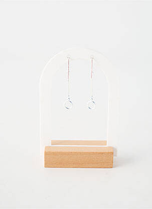 Boucles d’oreilles argent TATA GISELE femme