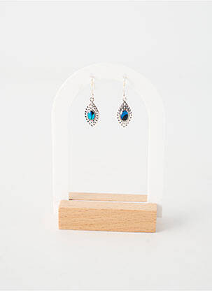 Boucles d’oreilles bleu TATA GISELE femme