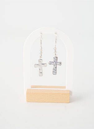 Boucles d’oreilles argent TATA GISELE femme