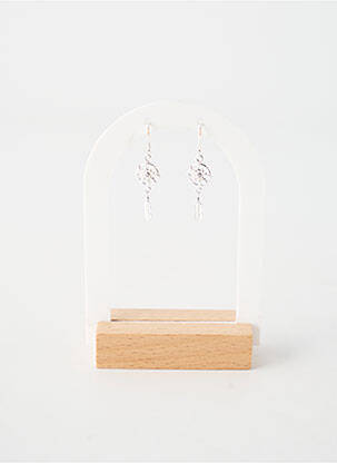 Boucles d’oreilles argent TATA GISELE femme