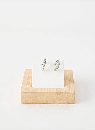 Boucles d’oreilles argent TATA GISELE femme