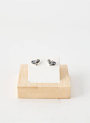 Boucles d’oreilles ornement oxyde de zirconium argent TATA GISELE femme