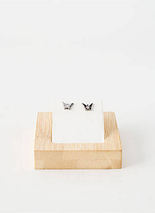 Boucles d’oreilles ornement oxyde de zirconium argent TATA GISELE femme