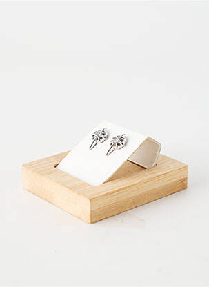 Boucles d’oreilles ornement oxyde de zirconium argent TATA GISELE femme