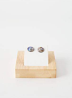 Boucles d’oreilles argent TATA GISELE femme