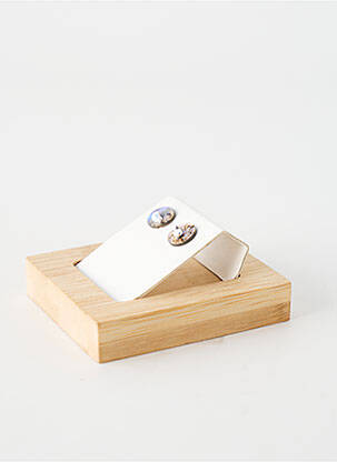 Boucles d’oreilles argent TATA GISELE femme