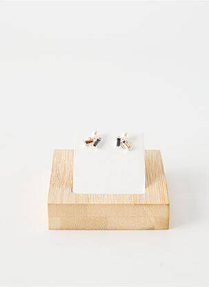 Boucles d’oreilles argent TATA GISELE femme
