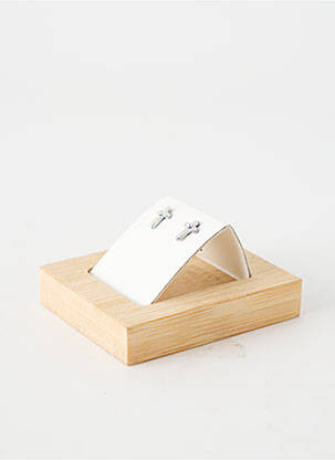 Boucles d’oreilles ornement oxyde de zirconium argent TATA GISELE femme