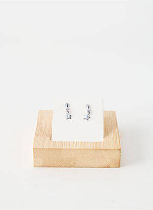 Boucles d’oreilles argent TATA GISELE femme