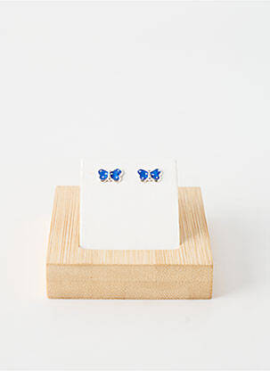 Boucles d’oreilles bleu TATA GISELE fille