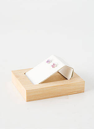 Boucles d’oreilles rose TATA GISELE fille