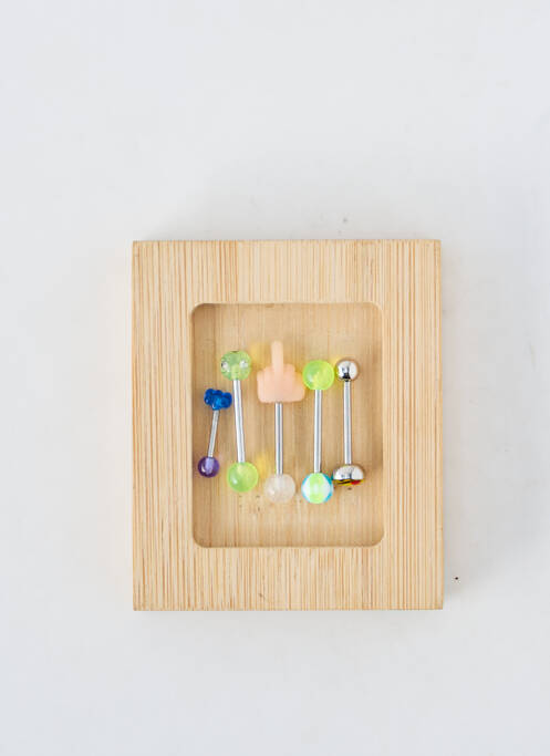 Piercing fermeture fermoir à vis argent TATA GISELE femme