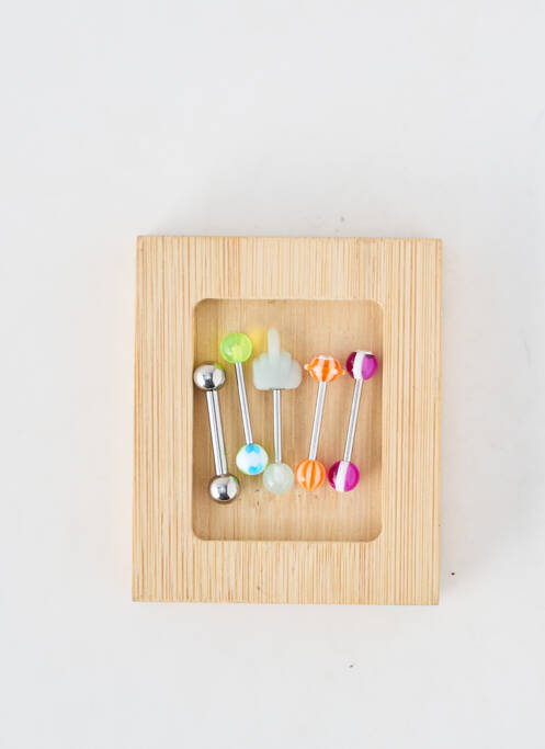 Piercing fermeture fermoir à vis argent TATA GISELE femme