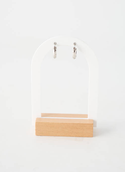 Boucles d’oreilles argent TATA GISELE femme