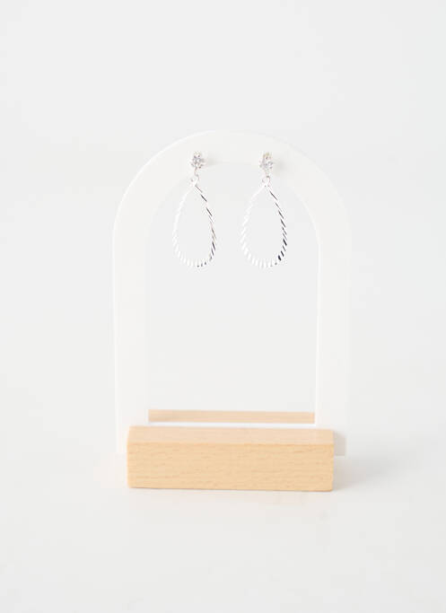 Boucles d’oreilles argent TATA GISELE femme