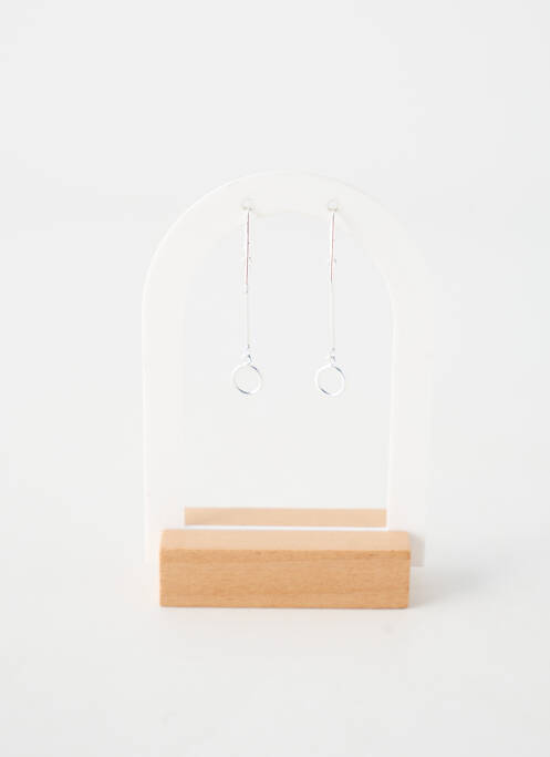 Boucles d’oreilles argent TATA GISELE femme