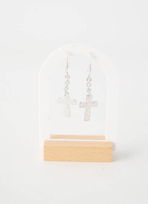 Boucles d’oreilles argent TATA GISELE femme