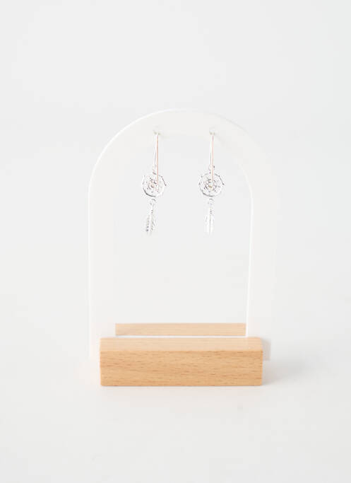 Boucles d’oreilles argent TATA GISELE femme