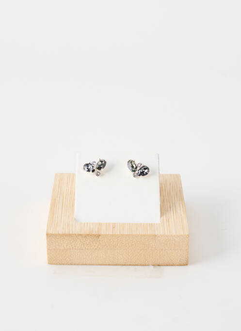 Boucles d’oreilles ornement oxyde de zirconium argent TATA GISELE femme