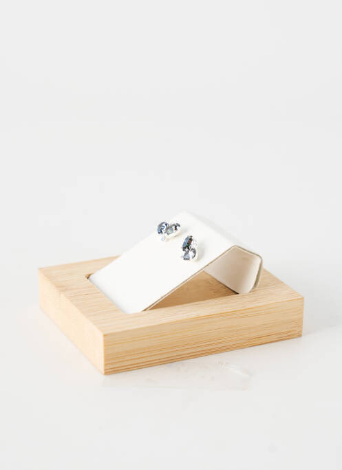 Boucles d’oreilles ornement oxyde de zirconium argent TATA GISELE femme