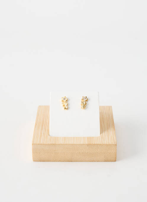 Boucles d’oreilles ornement oxyde de zirconium or TATA GISELE femme