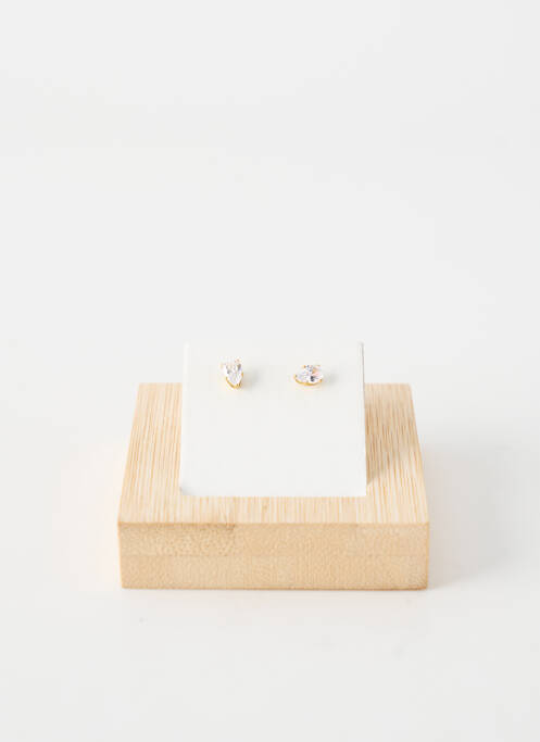 Boucles d’oreilles ornement oxyde de zirconium or TATA GISELE femme
