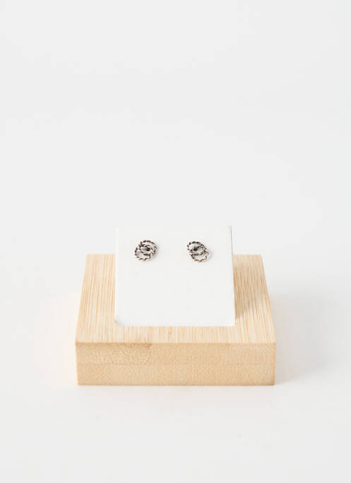 Boucles d’oreilles argent TATA GISELE femme