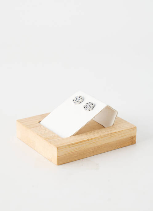 Boucles d’oreilles ornement oxyde de zirconium argent TATA GISELE femme