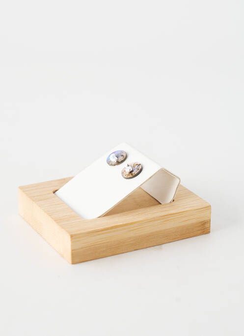 Boucles d’oreilles argent TATA GISELE femme