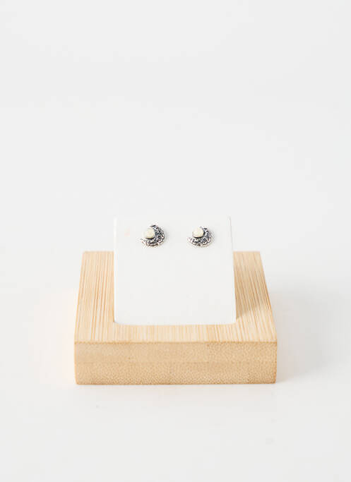 Boucles d’oreilles argent TATA GISELE femme