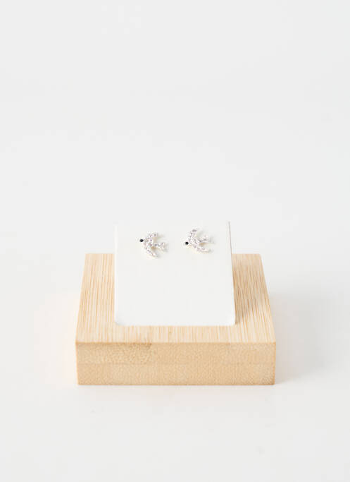 Boucles d’oreilles ornement oxyde de zirconium argent TATA GISELE femme