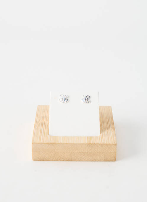 Boucles d’oreilles argent TATA GISELE femme