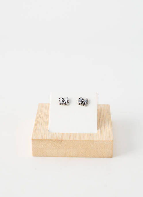 Boucles d’oreilles argent TATA GISELE femme