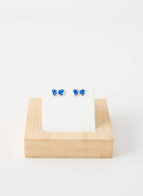 Boucles d’oreilles bleu TATA GISELE fille