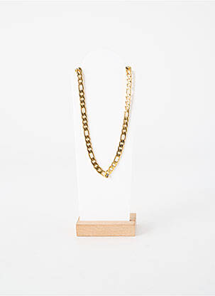 Collier fermeture fermoir mousqueton or TATA GISELE femme