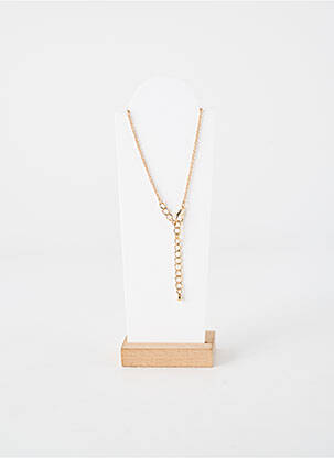 Collier ornement oxyde de zirconium or TATA GISELE femme