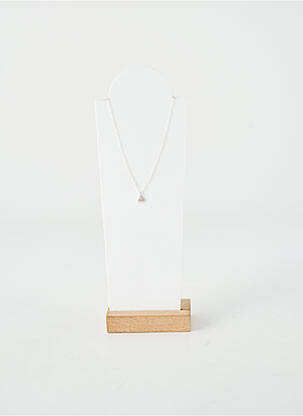 Collier matériaux argent argent TATA GISELE femme