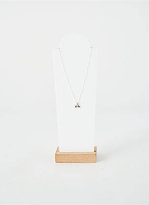 Collier matériaux argent argent TATA GISELE femme