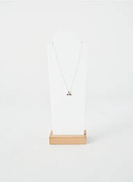 Collier matériaux argent argent TATA GISELE femme