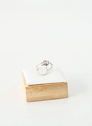 Bague ornement oxyde de zirconium argent TATA GISELE femme