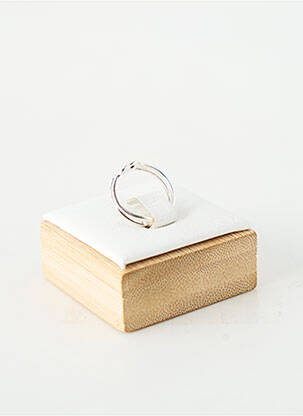 Bague ornement oxyde de zirconium argent TATA GISELE femme
