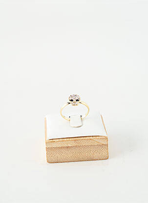 Bague ornement oxyde de zirconium or TATA GISELE femme