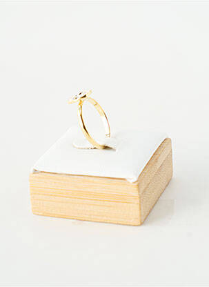 Bague ornement oxyde de zirconium or TATA GISELE femme