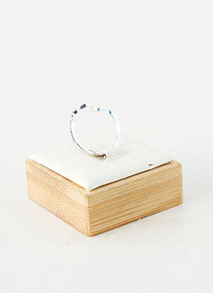 Bague ornement oxyde de zirconium argent TATA GISELE femme